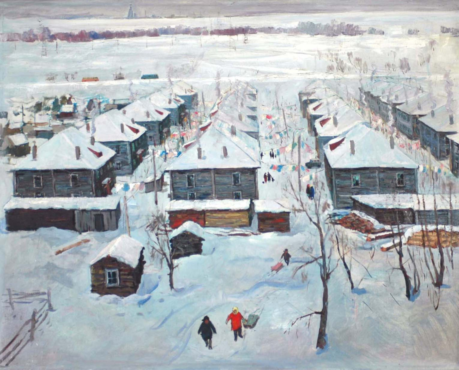 Поселок Токур. 1978 г.