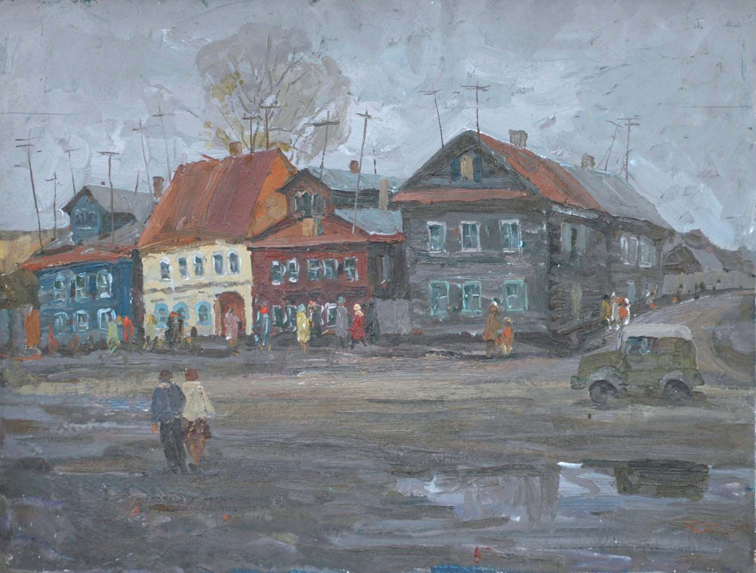 Старые дома. 1966 г.