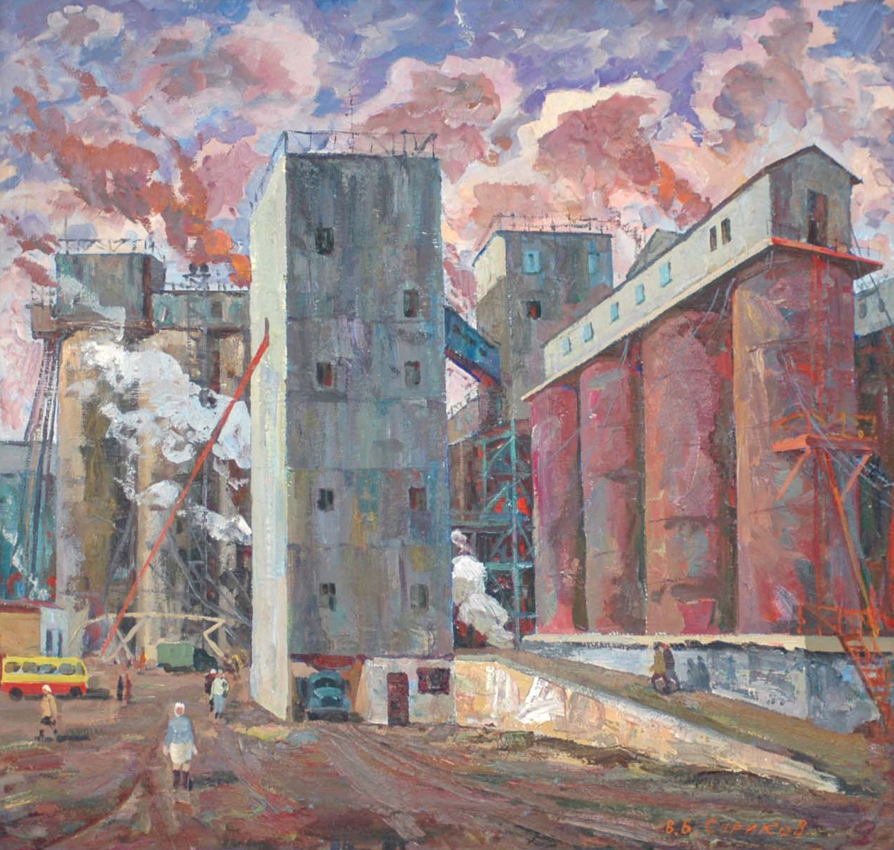 Элеватор. 1981 г.