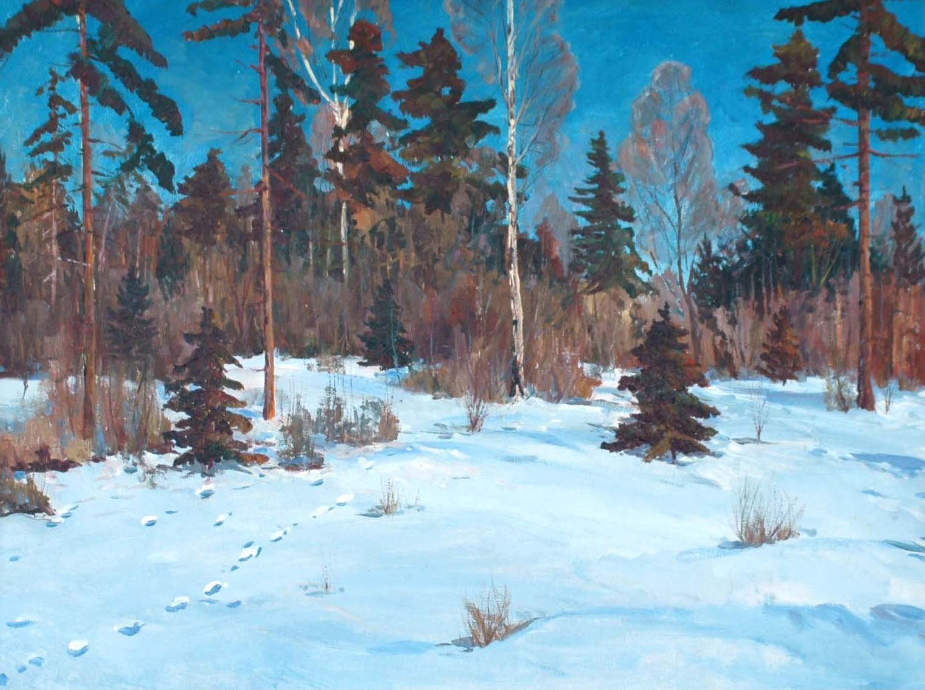 Времена года. Зима. 1978 г.