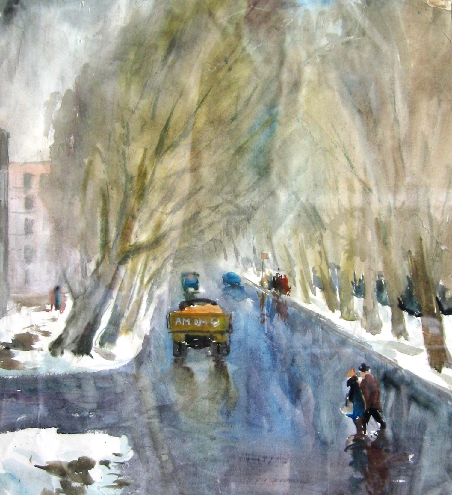 Тополя. Благовещенск. 1970 г.