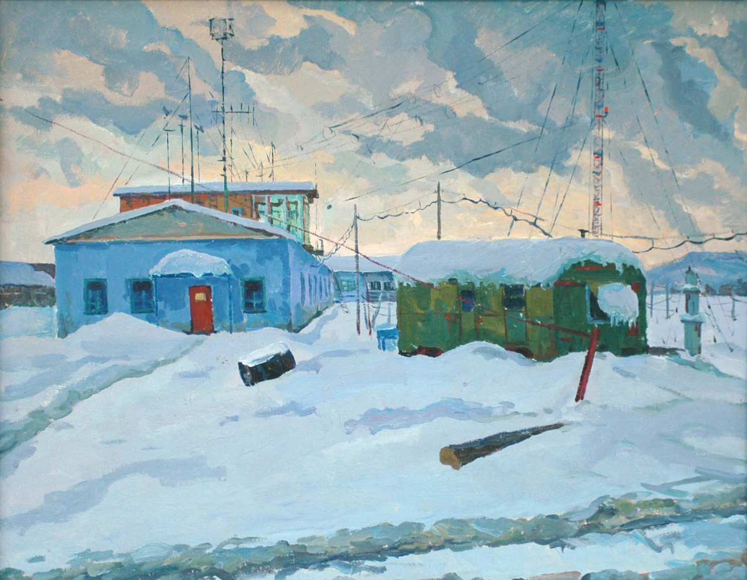 Аэропорт Экимчан. 1972 г.