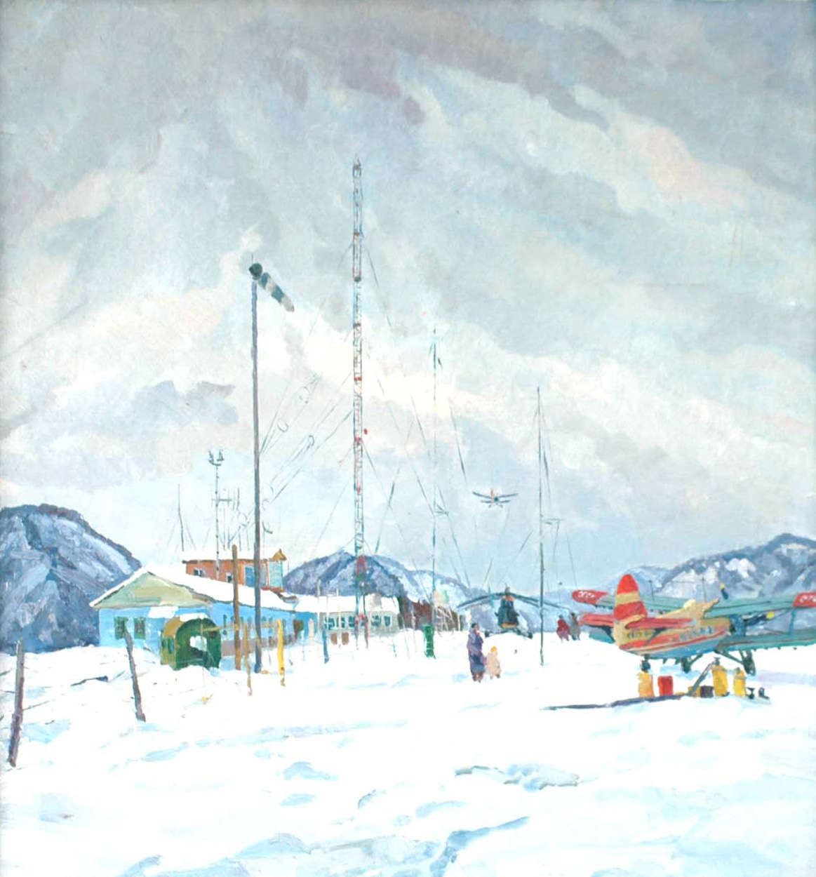 Аэропорт Экимчан. 1972 г.