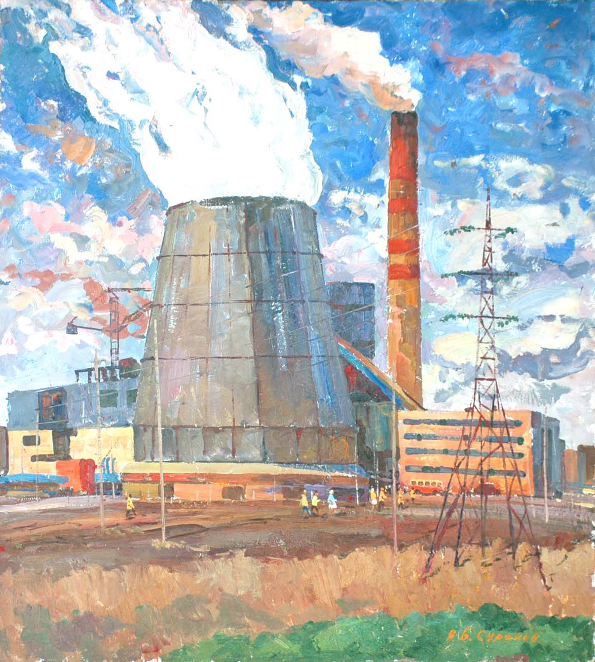 Благовещенская ТЭЦ. 1980 г.