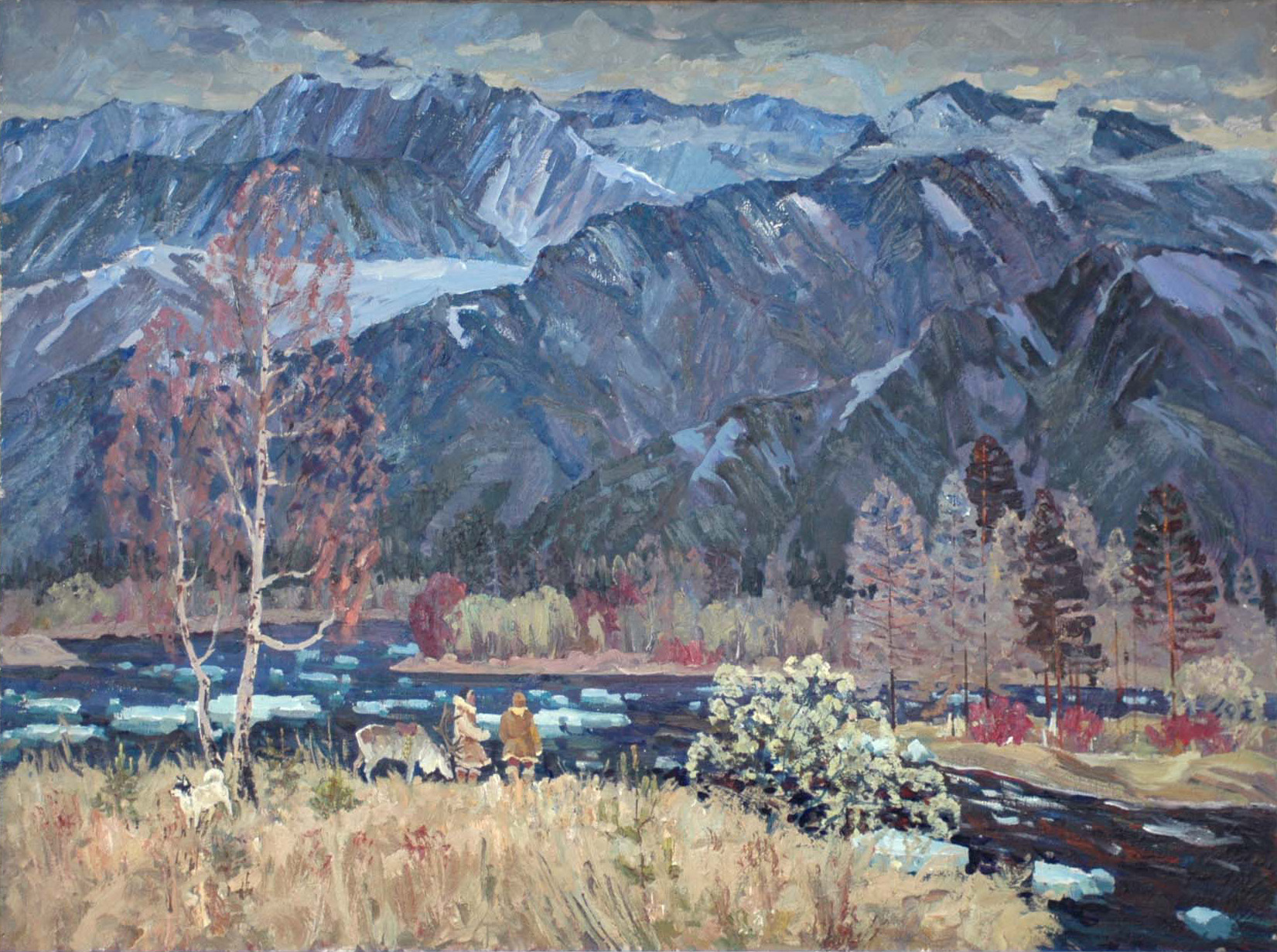 Весна на Олекме. 1980 г.
