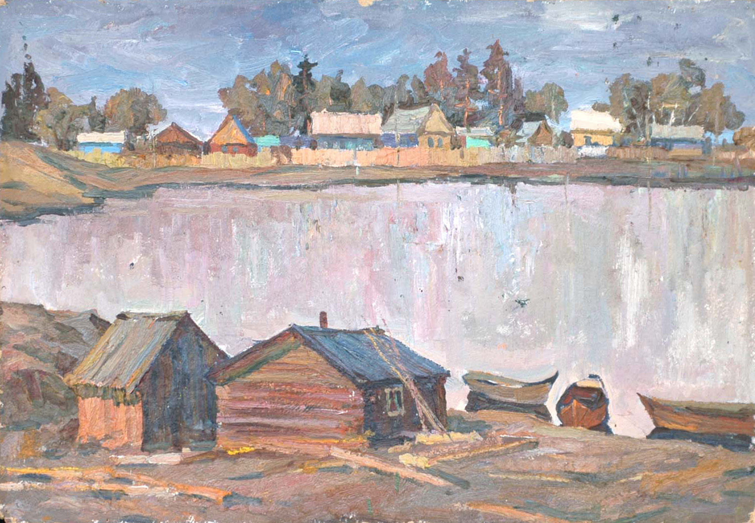 Водоем. 1984 г.