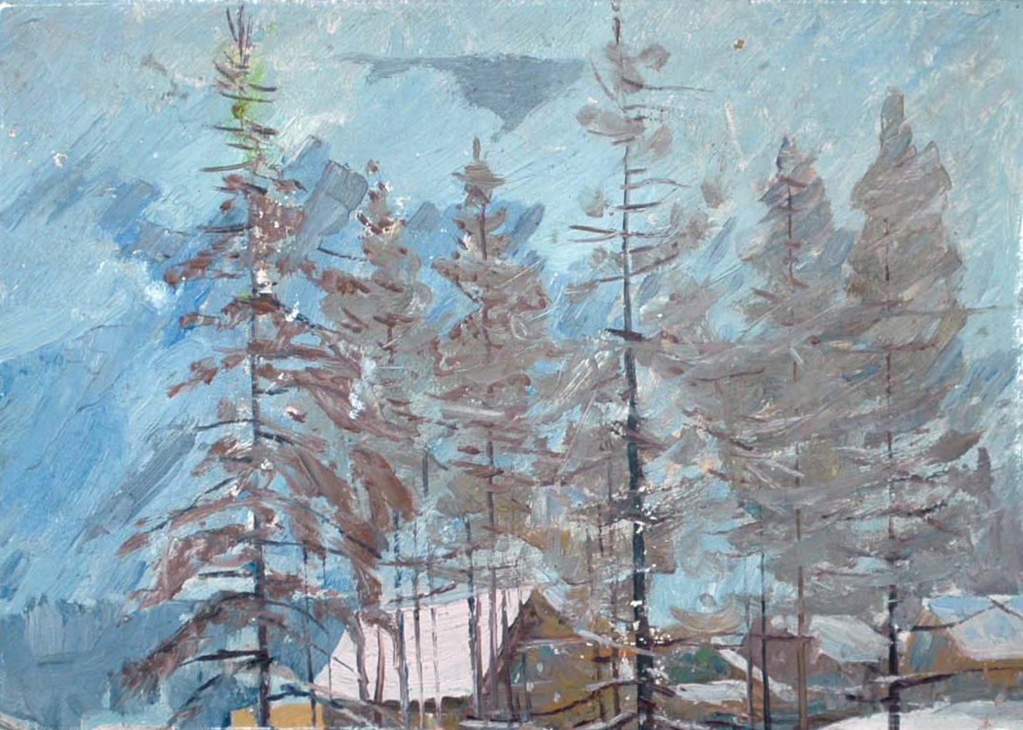 В таежном крае. 1972 г.