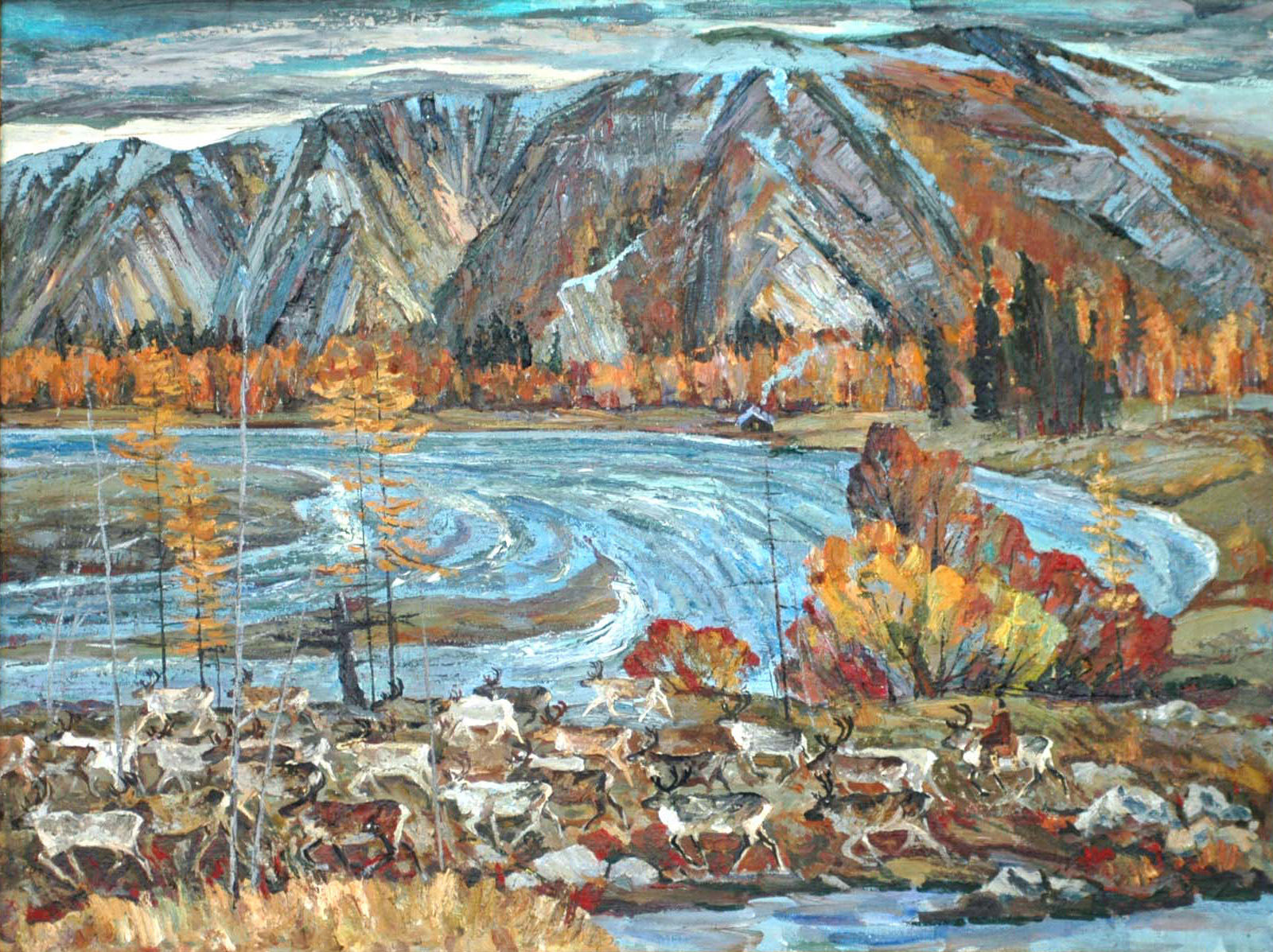 На новые мари. 1983 г.
