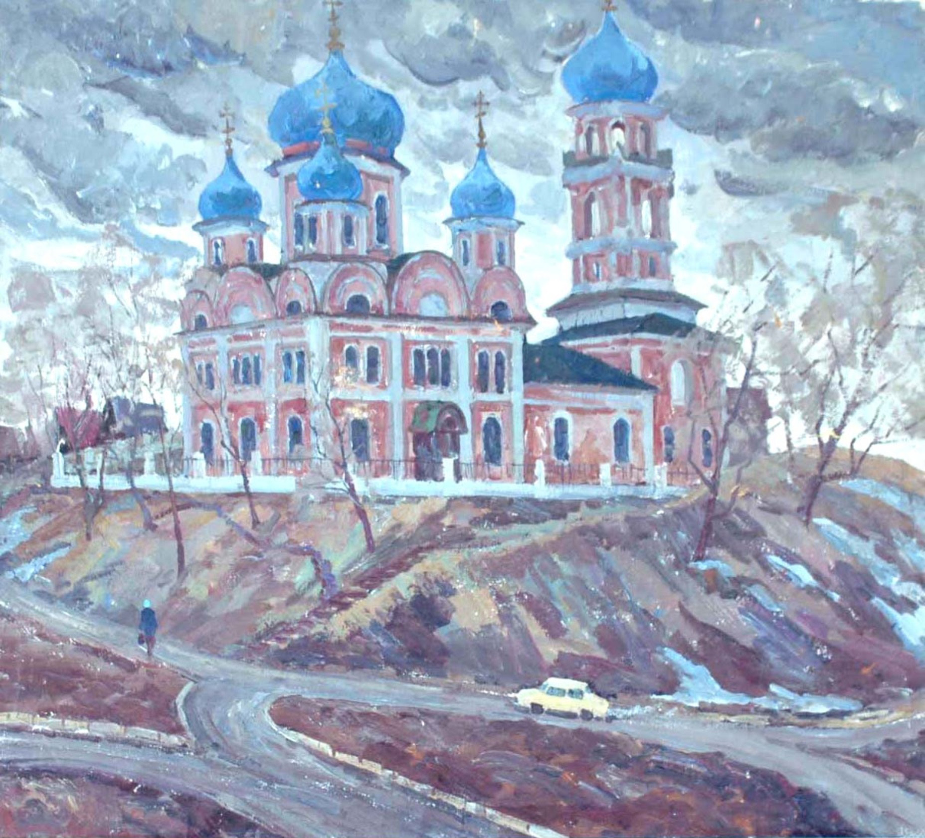 Благовещенская церковь. Торжок. 1984 г.