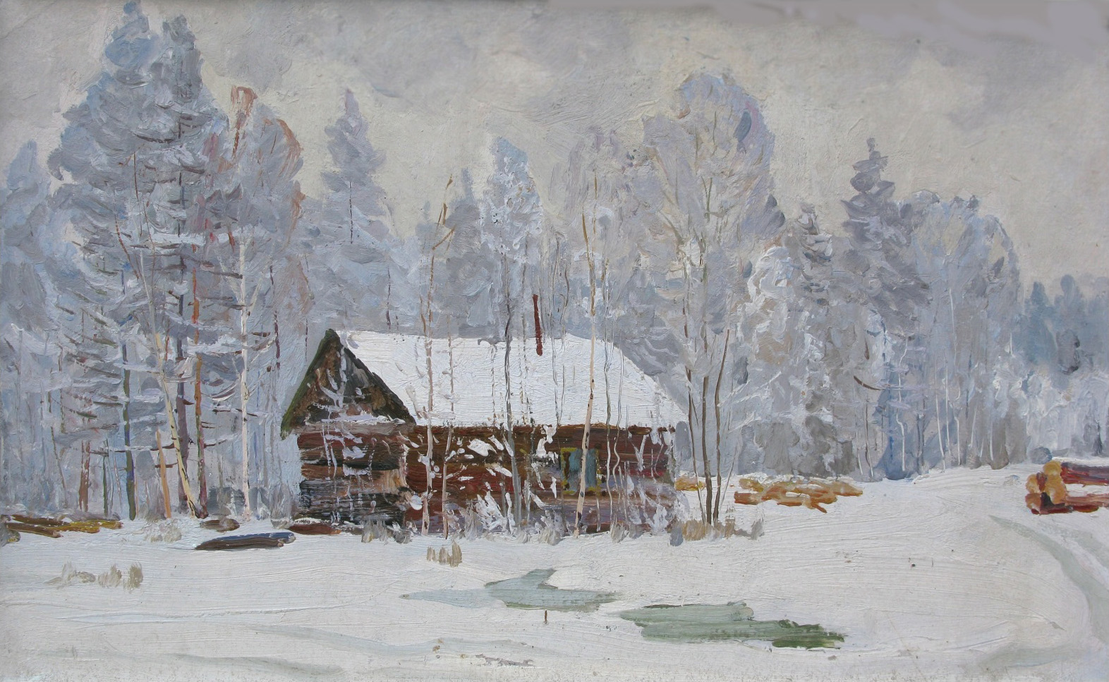 Зима. 1980 г.