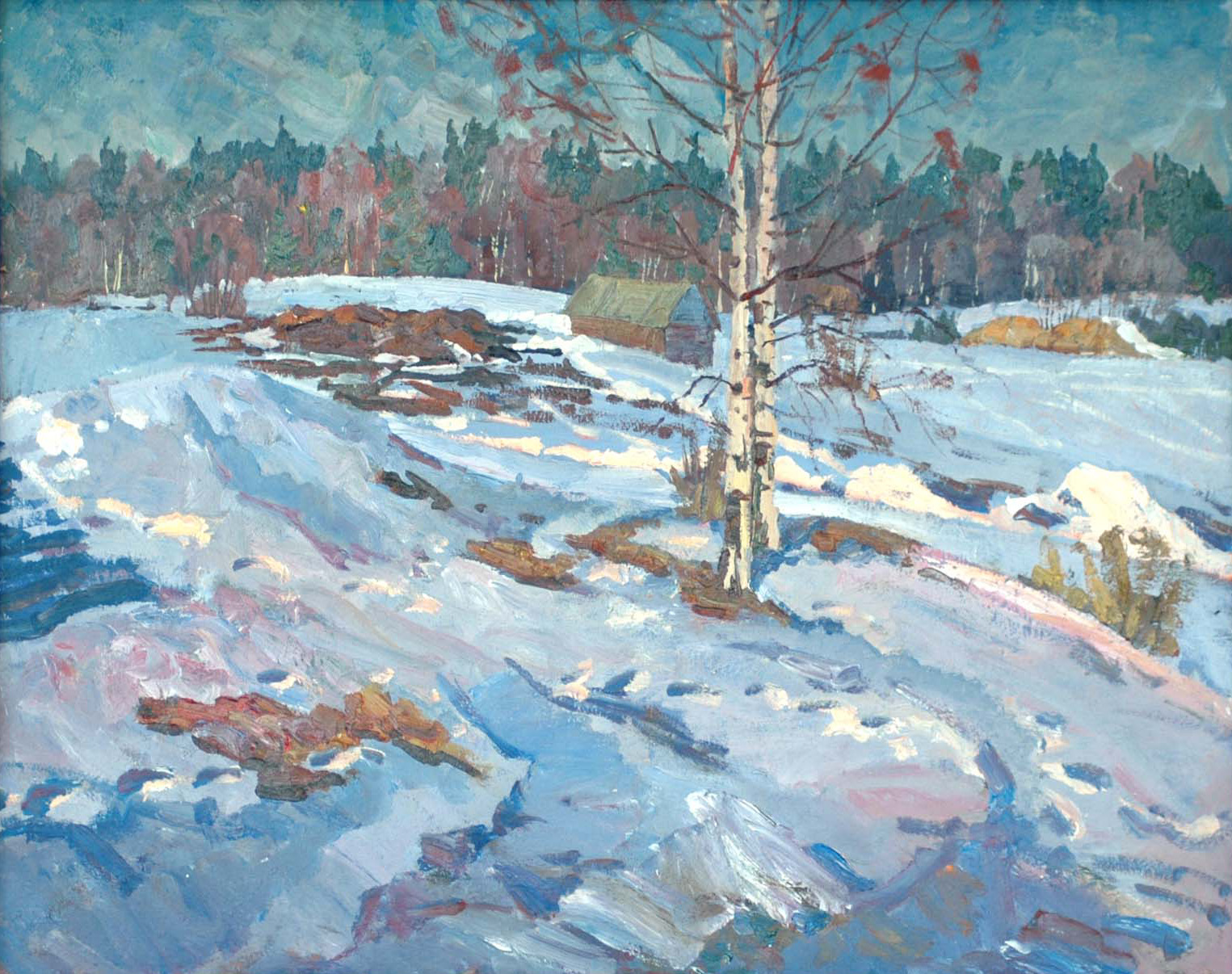Оттепель. Последние лучи. 1979 г.