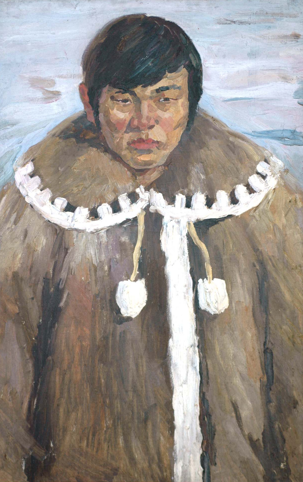 Портрет оленевода. 1970 г.