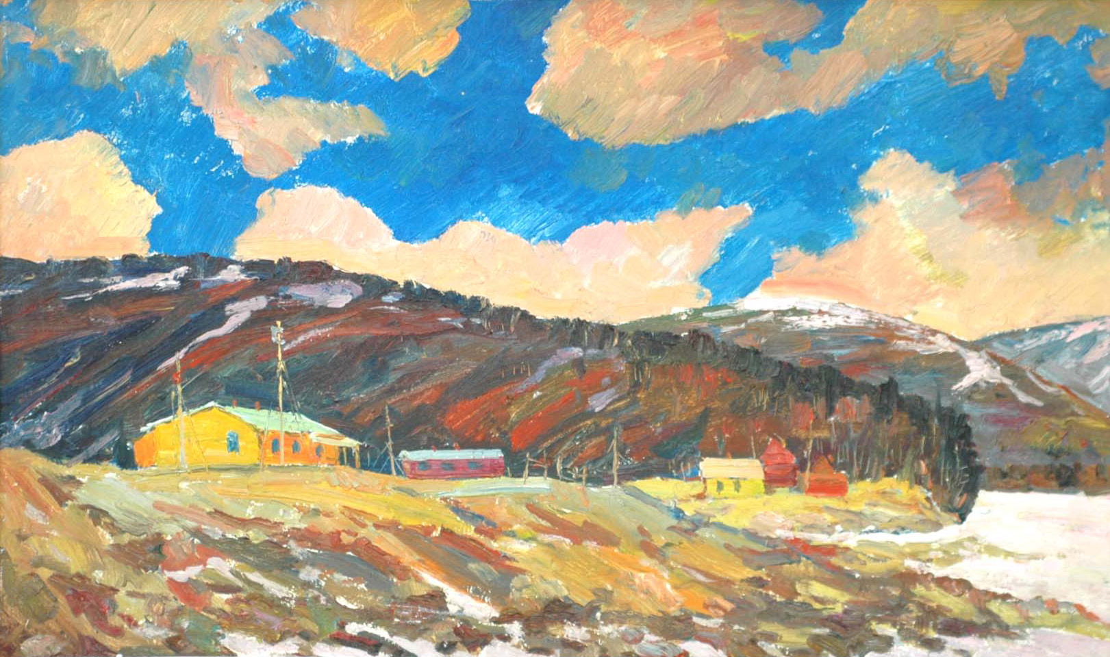 Поселок. 1977 г.