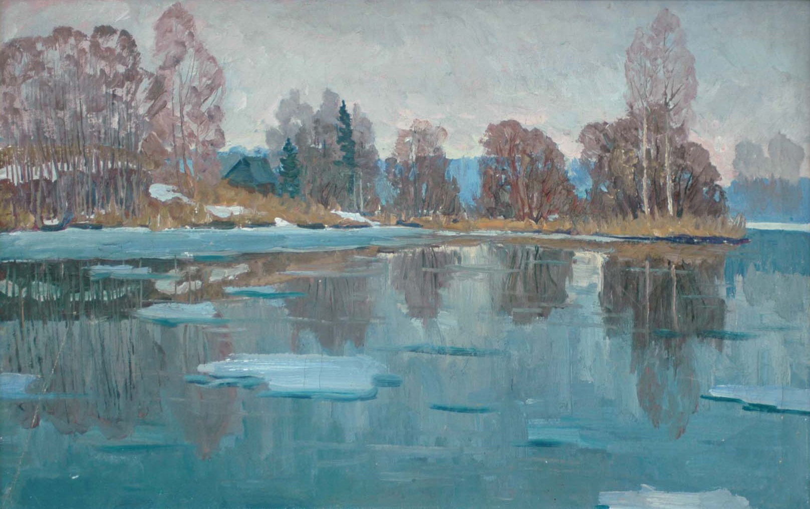 Последние льдинки. 1984 г.