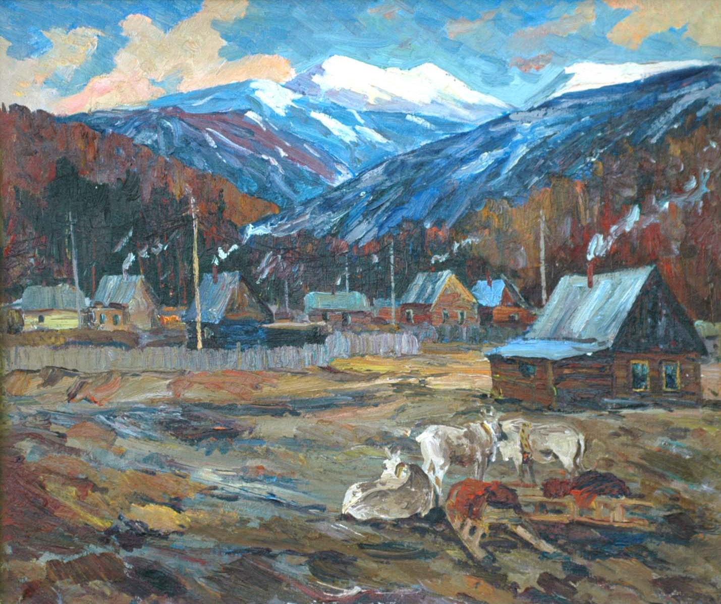 Старая Усть-Нюкжа. 1979 г.