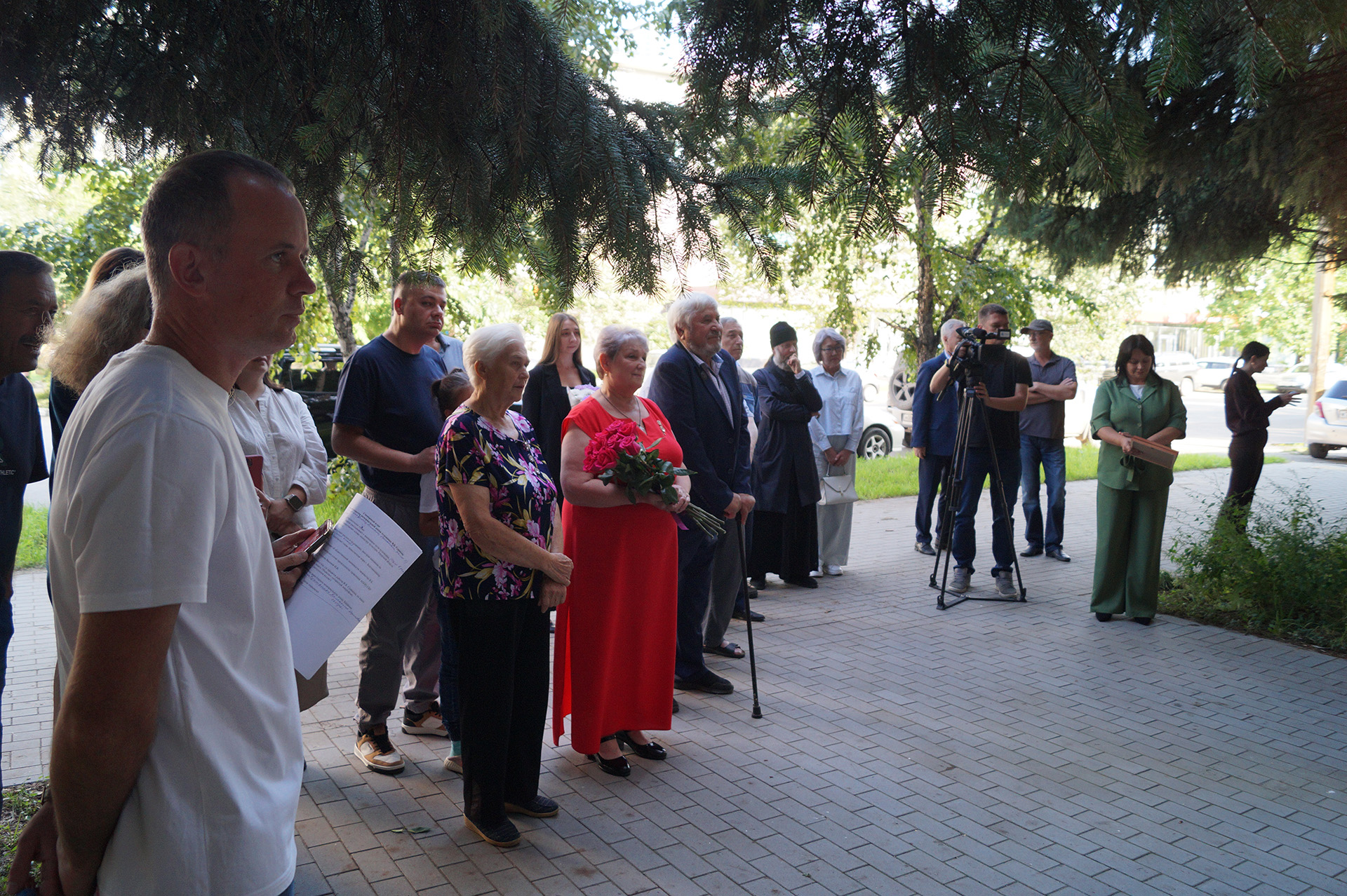 Ceremony of the grand unveiling of the memorial plaque. September 4, 2026.